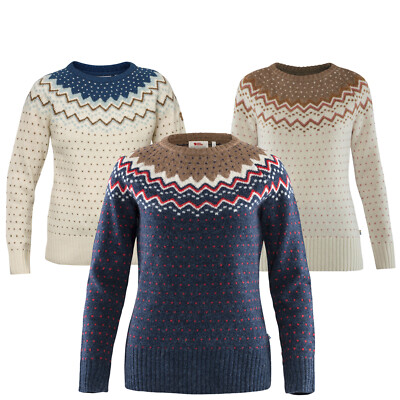 Fjällräven W Övik Knit Sweater Glacier Green M online kaufen | eBay