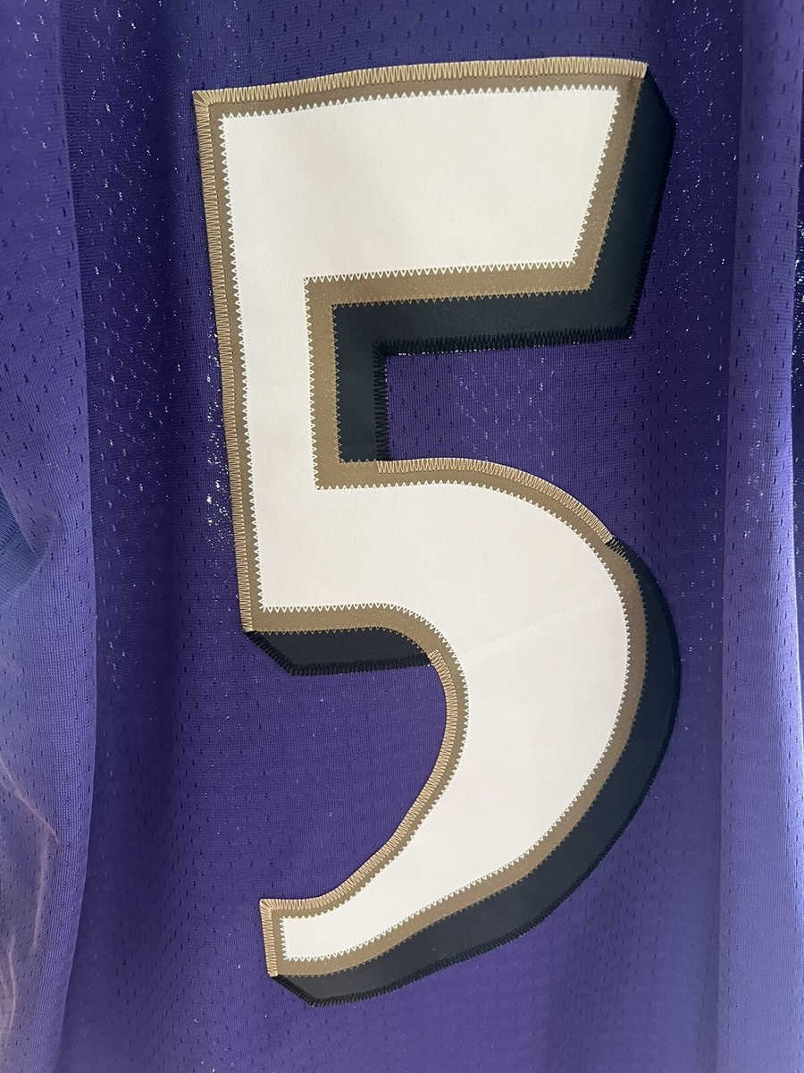 Reebok On Field Baltimore Ravens #5 Joe Flacco Jersey Sz
