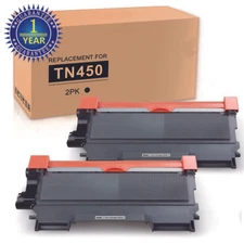 2x TN450 Toner Cartridge for Brother HL-2270DW HL-2280DW HL-2240 Intellifax 2840