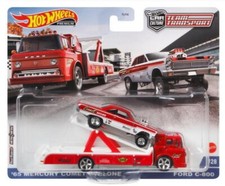 Hot Wheels 2021 Team Transport '65 Mercury Comet Cyclone & Ford C-800 1/64 Scale