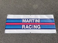 1x Martini Racing Motorsport Style Banner Oldtimer Show Werkstatt Garage