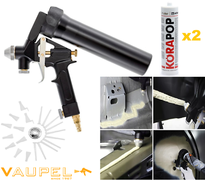 #ad 1x VAUPEL 3500 SNK L Seam Sealer OEM Application Spray Gun Kit 2 Beige Sealant GBP 254.95