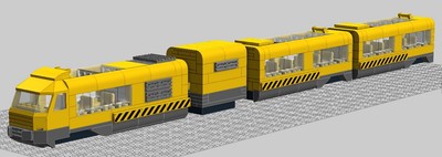 lego monorail moc