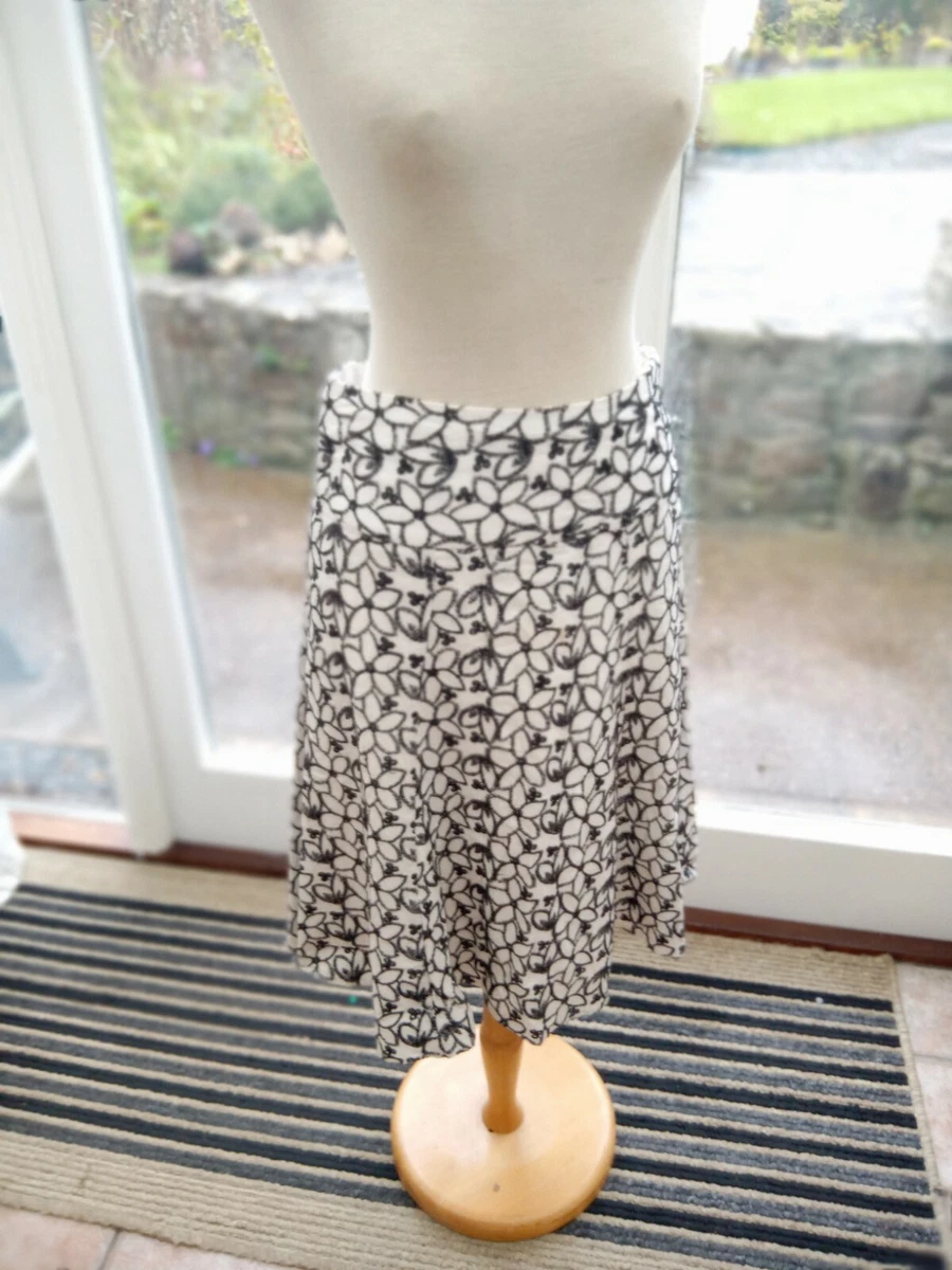 Dorothy perkins white linen clearance skirt