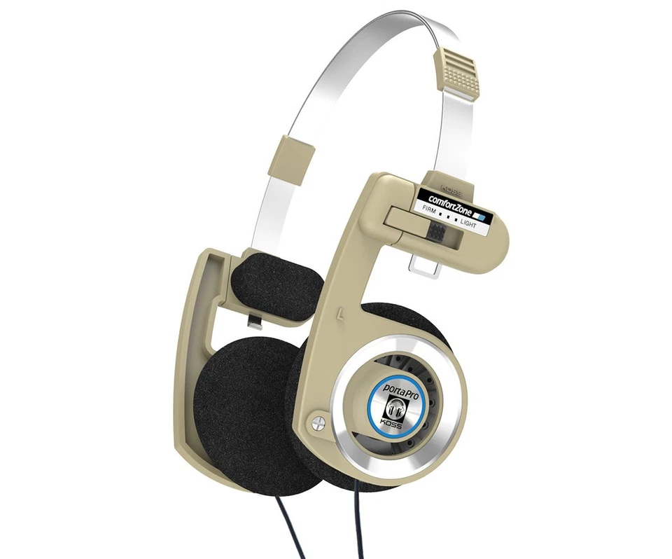 Koss Porta Pro Limited Edition Rhythm Beige On-Ear Headphones in-Line Volume - Image 2 of 4