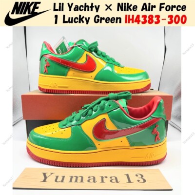 Lil Yachty × Nike Air Force 1 Lucky Green IH4383-300 Men's Size | eBay