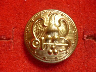 US NAVY VERGOLDETE KNÖPFE TYP 1. ca 26mm