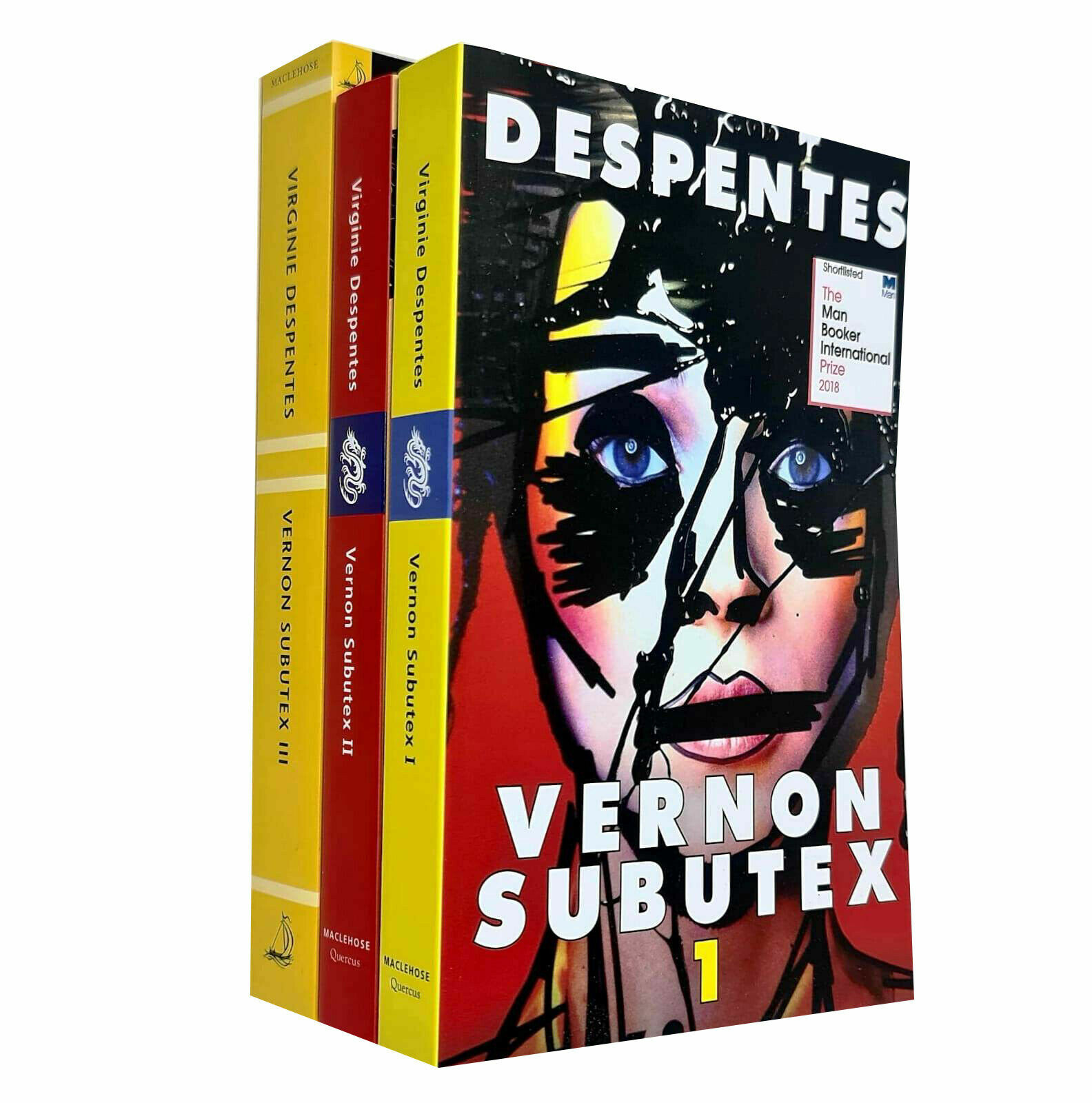Virginie Despentes Vernon Subutex 3 Books Collection Set Paperback NEW