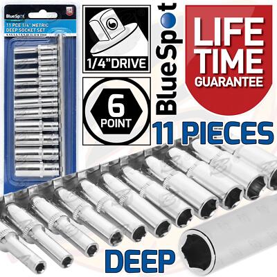 13mm Deep Sockets Single Hex 6 Point On Rail 3240