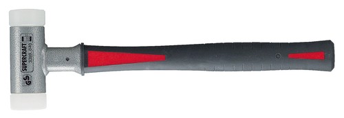 Marteau De Protection Supercraft - Manche Ergonomique 3 Composants, Antidérapant, Diamètre 50 Mm