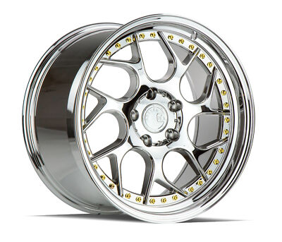 18x8.5 Aodhan DS01 5x114.3 +35  Vacuum Chrome Wheels (Set of 4)