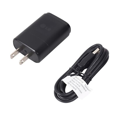 Home Charger OEM USB Cable Power Adapter Cord Wall AC Plug Travel for Tablets