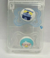 MAM Sensitive Skin Pacifiers, 0-6 Months, Mini Air Collection -boys ID:38898