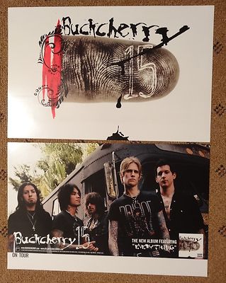 BUCKCHERRY 15 ALBUM BAND MUSIC PROMO 11x17 POSTER
