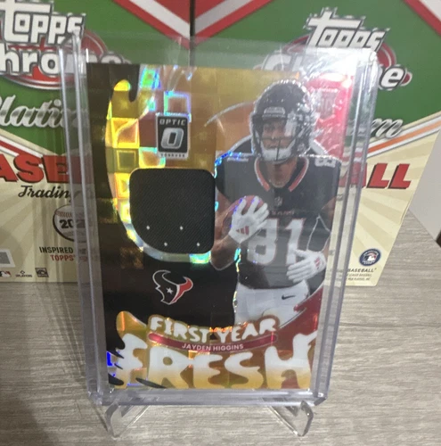 2025 Donruss Optic Jayden Higgins Base (RAW)