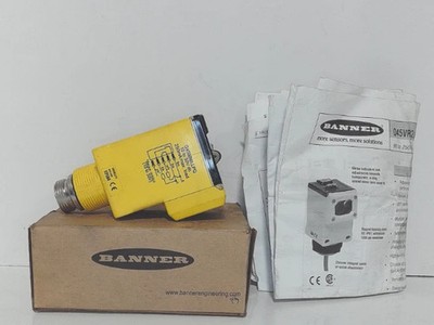 Banner Q45BB6LLPQ Retroreflective Laser Sensor Photoelectric 39550-Used