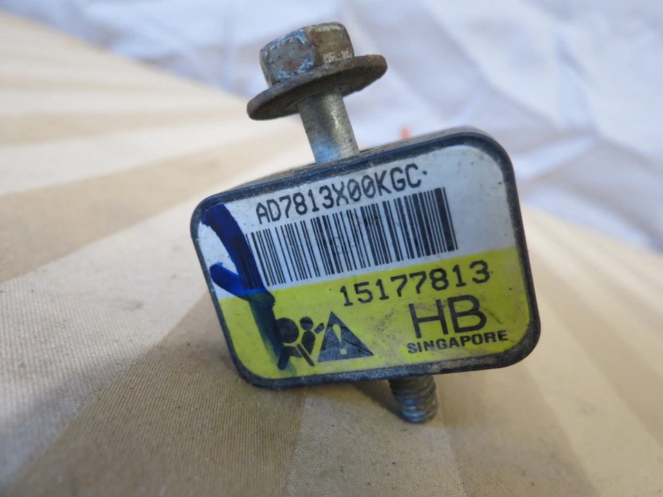 03-04 2003-2004 Hummer H2 delantero SRS parachoques impacto choque sensor de seguridad 15177813 Foto 2 de 4