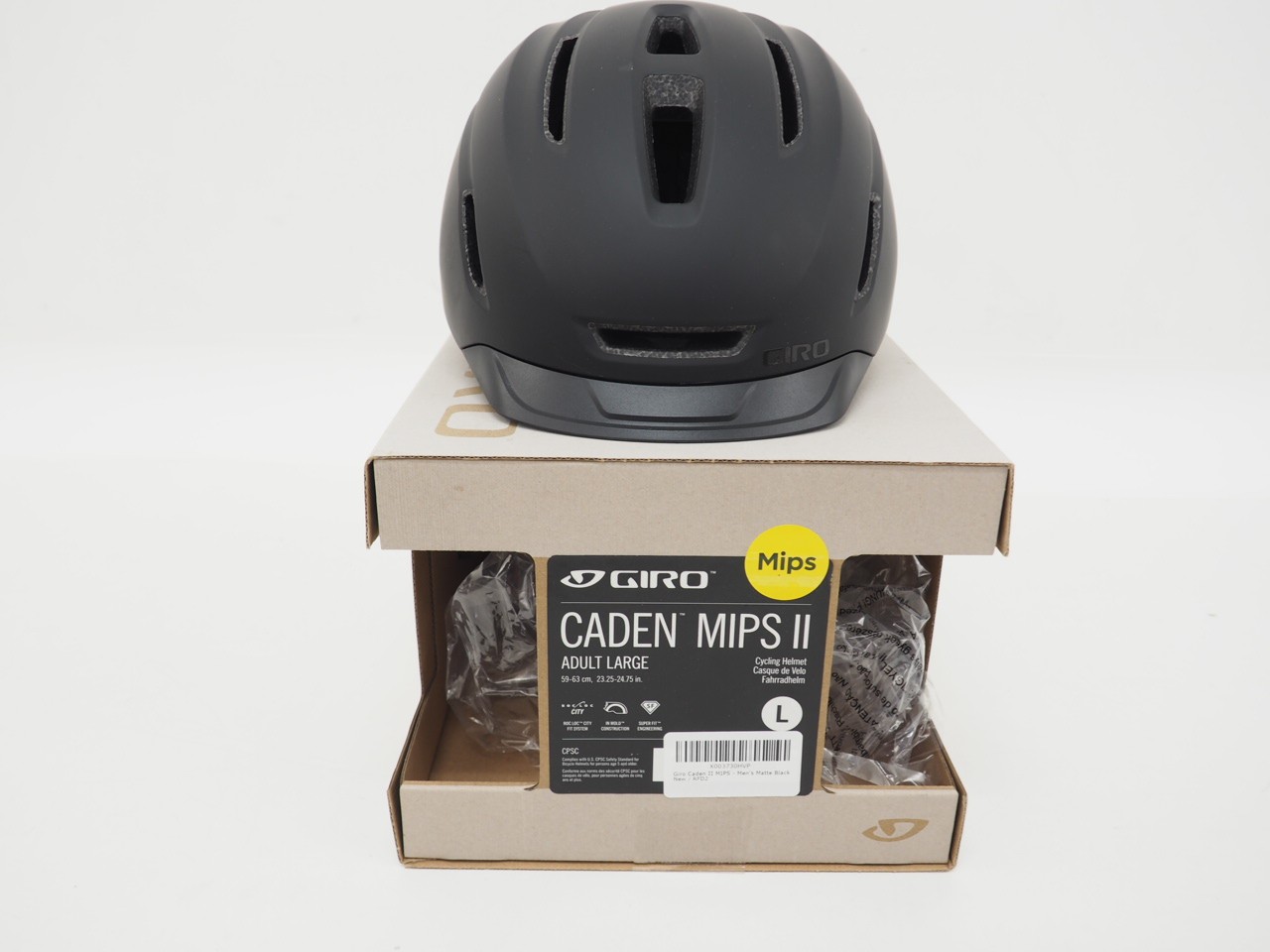 New! Giro Caden MIPS II Urban Cycling Helmet Size Large 59-6