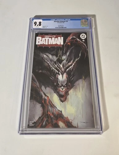 Absolute Batman #15 CGC 9.8 Graded Ivan Tao Edition Limited 1000 Absolute Joker