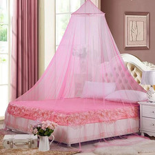 Bed Canopy Mosquito Net, Bed Canopy for Girls Room Decor - Insect Protection Han