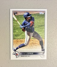2022 Topps Series Two Otto Lopez Rookie Baseball Card #422. rookie card picture