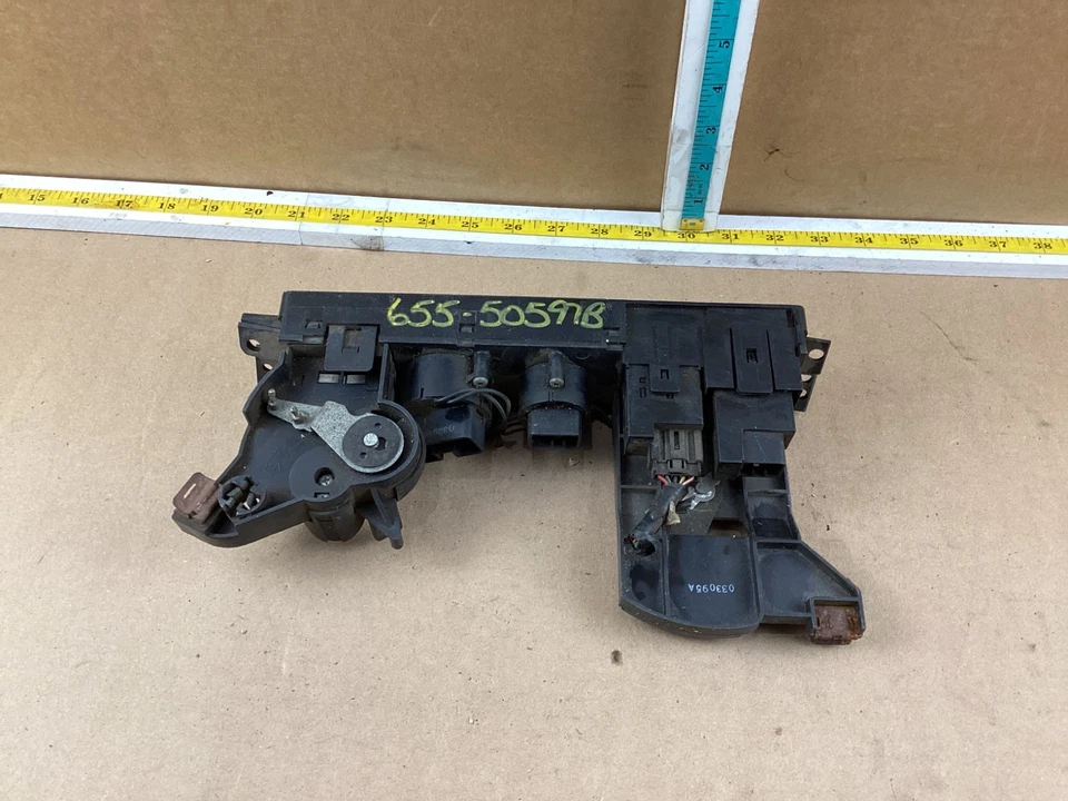 Toyota Camry 1992-1996 control de temperatura de aire acondicionado 655-50597 OEM Foto 4 de 4