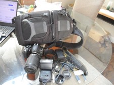 NIKON D3100 TESTED DIGITAL CAMERA WORKING BUNDLE 55-200 LENS 14.2 MEGAPIXELS