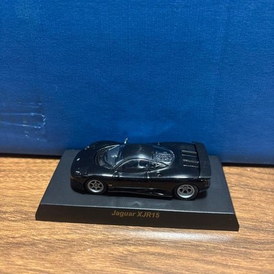 Kyosho Jaguar XJR15 Black Mini Car 1/64