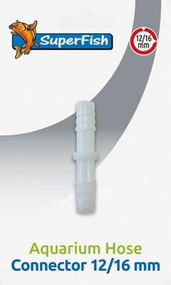 Superfish 9/12 mm Verbindungsstück Verbinder Aquariumschlauch Kupplung