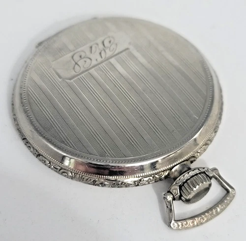 Elgin Giant 12S 14K Gold Filled 25Y Double Stock Pocket Watch Case  - SB10h