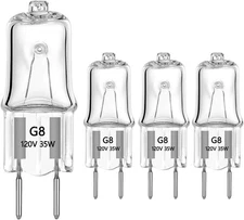 Halogen Light Bulb for GE Microwave Oven, Over The Stove Range 2700k 