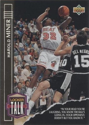 Harold Miner Poster　1993 1993 Classic Images Four Sport #123 Harold Miner - Miami Heat | eBay