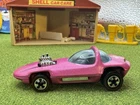 1993 Hot Wheels Redlines Silhouette Pink 1968 Vintage Collection Series 25th