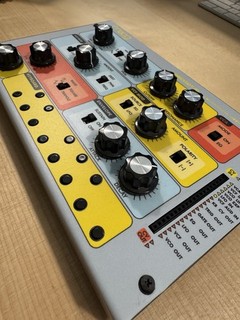 Moog Werkstatt 01 w/ CV Expansion Kit Retro Knobs and Moogfest decal.