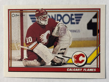1991-92 O-Pee-Chee #247 Calgary Flames Team Card