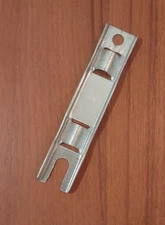 New Bike Bicycle Safety Flag Axle Mount Silver Color  