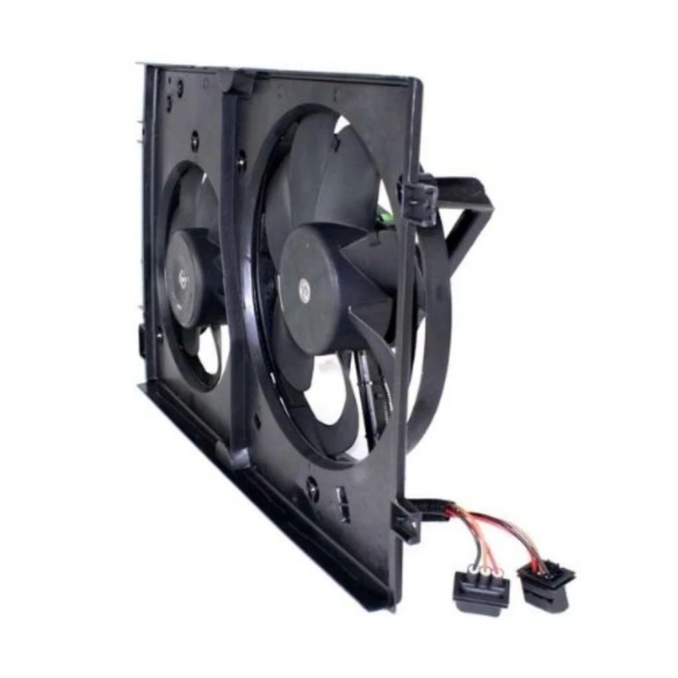 For Audi TT Quattro 2000 2001 2002 Radiator Fan | Plastic | Black | Blade Type - Image 3 of 4