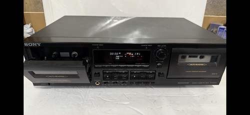 Sony TC-WR545 Dual Stereo Cassette Deck Untested