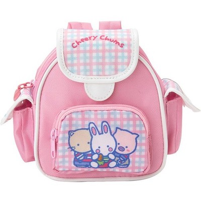 Cheery Chums Mini Backpack Pouch 5.5  Retro School Pink Sanrio 2019