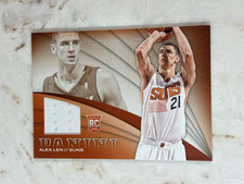 ALEX LEN - 2013-14 PANINI AMERICA BASKETBALL EVENT WORN JERSEY ROOKIE CARD. rookie card picture