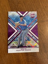 Hunter Wood 2016 Panini Elite Aspirations Purple #137 Rays Rangers Howard /200