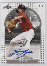 2018 Leaf Perfect Game National Showcase Silver 1/1 JJ Goss #BA-JJG Auto 0bz