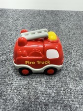 VTech Go Go Smart Wheels Fire Truck Vehicle 1285 Red Toy Car Non-Light Up