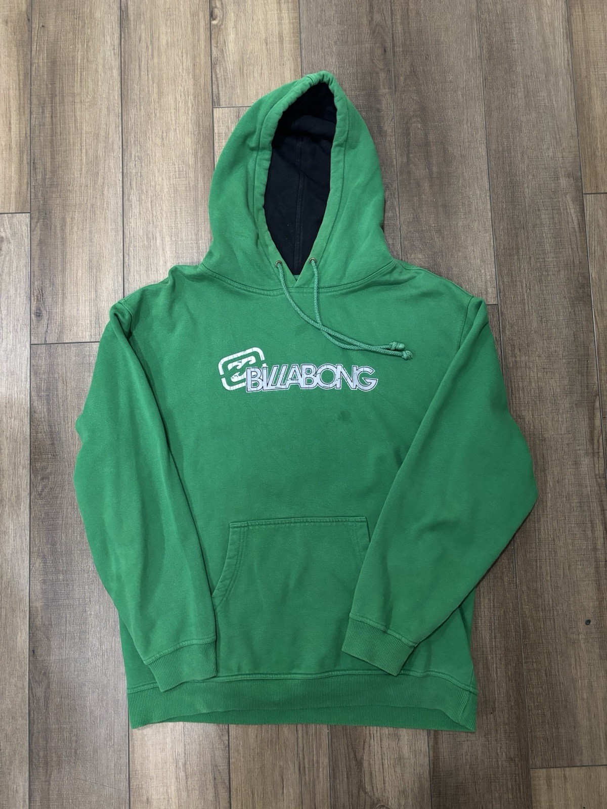 Y2K Billabong Hoodie Men’s Size Large Green