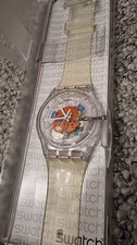 Swatch SUOK111 Armbanduhr Top Zustand, Transp...