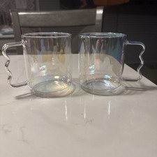 Set Of 2 Room Essentials Glass Mug - Clear Ir...