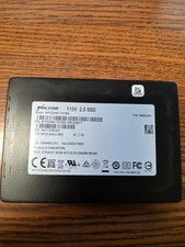 MICRON 1100 1TB SSD MODEL MTFDDAK1T0TBN-1TB SSD Tested 100% Health