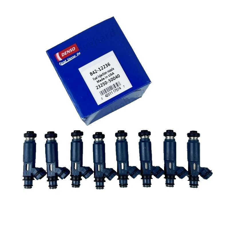 8X DENSO Fuel Injectors 2000-2004 For Toyota Tundra & Lexus 4.7L V8 23250-50040 - Image 2 of 4