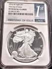 2024-W NGC PF70 Ultra Cameo American Silver Eagle (FDOI)