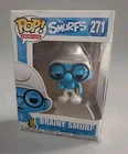 New Pop Animation: Smurfs - Brainy Smurf 3.75" Funko Vinyl COLLECTIBLE